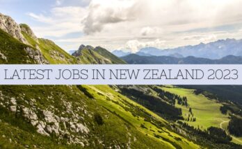 Latest jobs in new zealand 2023